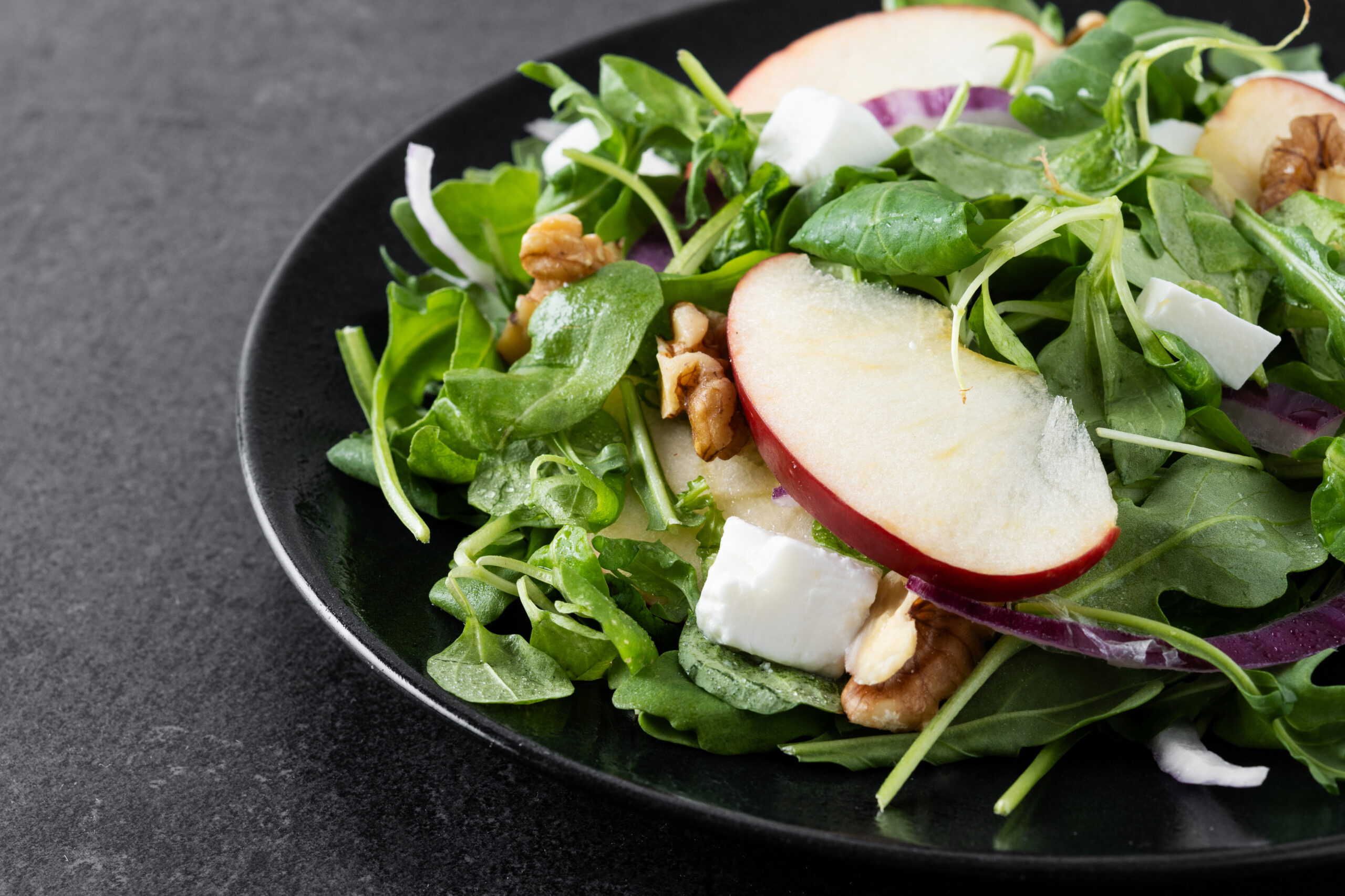 Apple Pear Arugula Salad Recipe