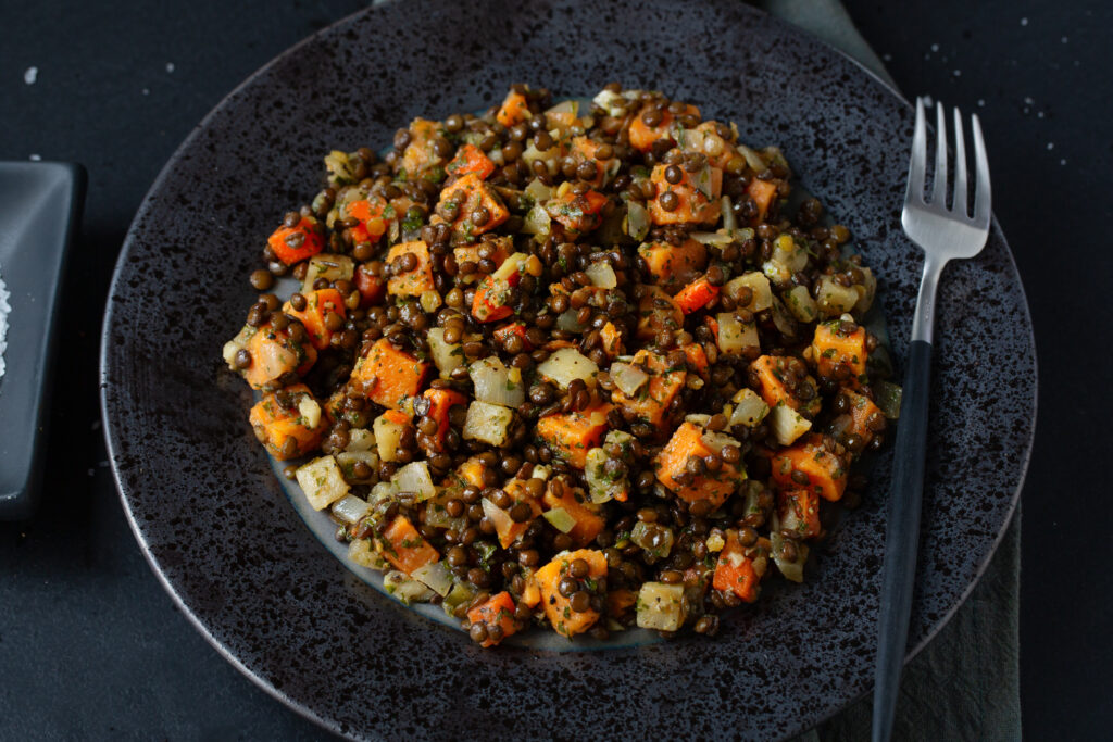 Black Bean and Vegetable Bake