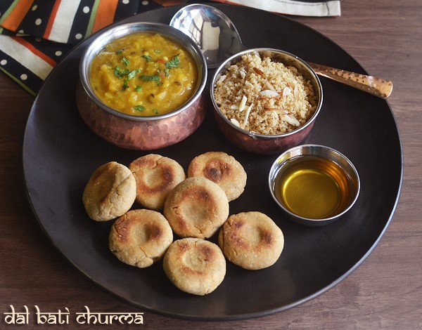 Daal Bati Churma Recipe