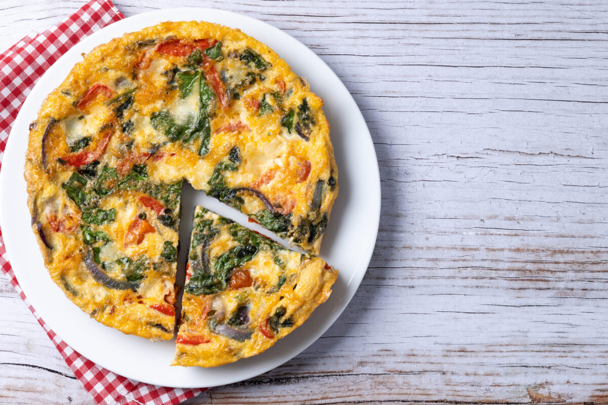 Tasty Spinach Frittata