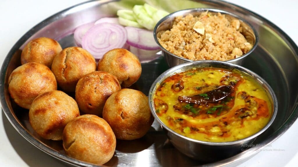 Daal Baati Churma Recipe