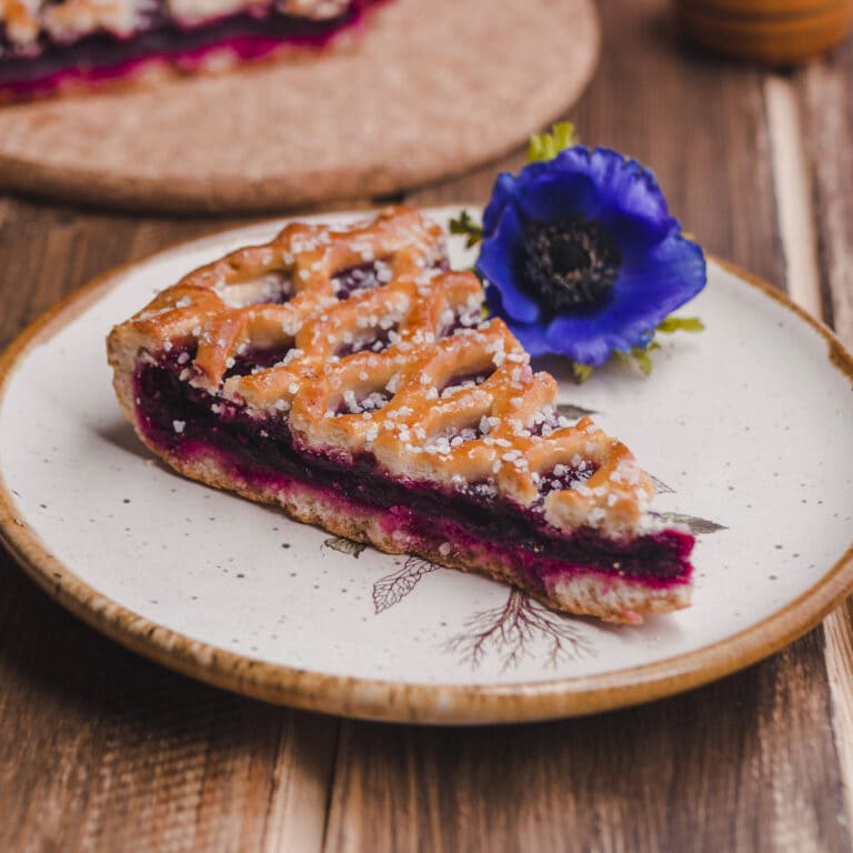 Purple Plum Torte